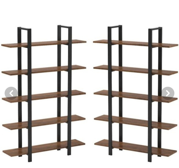 کتابخانه مینیمال پینترستی مدل B801 - MDF طرح