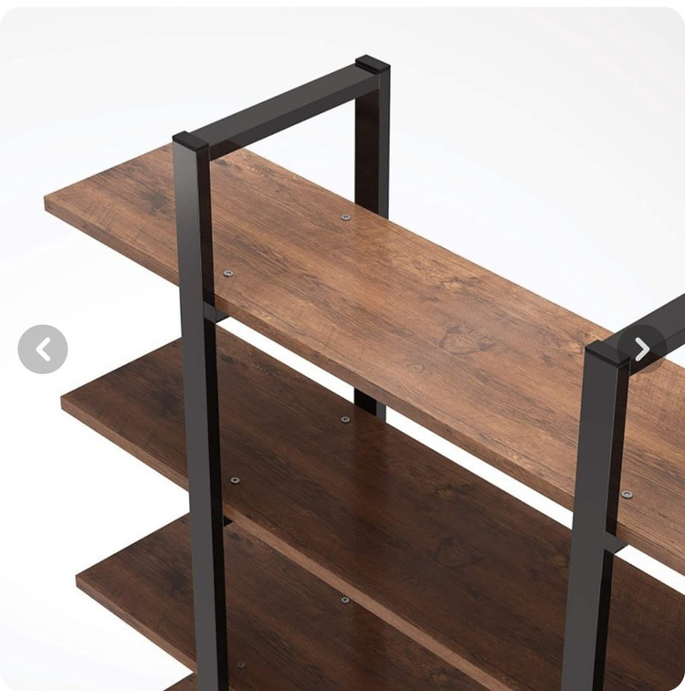 کتابخانه مینیمال پینترستی مدل B801 - MDF طرح