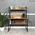 میز تحریر کتابخانه دار فلز دانشجویی