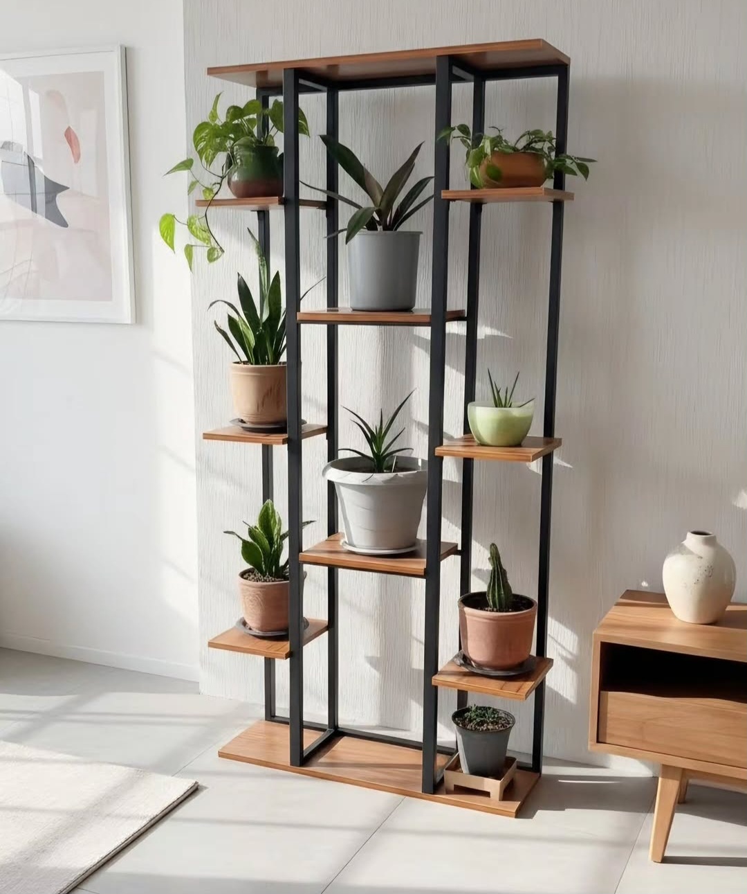 استند گل طبقه ای